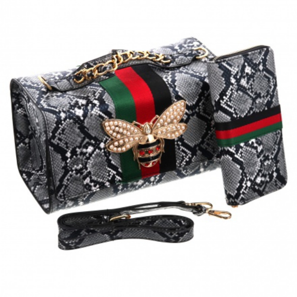 Bag and wallet set